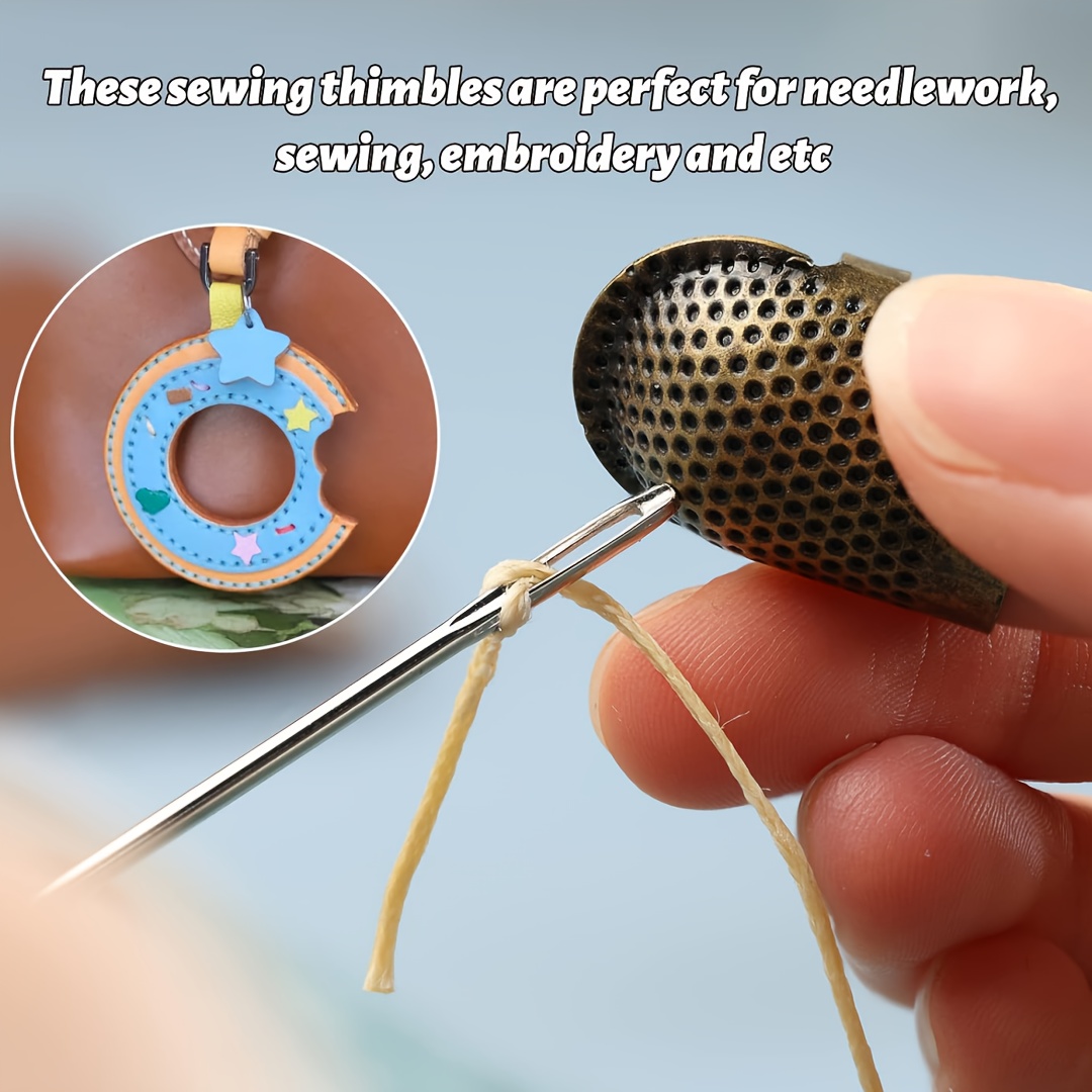 Sewing Thimble Metal - Sewing Thimbles, Adjustable Metal Sewing Thimble