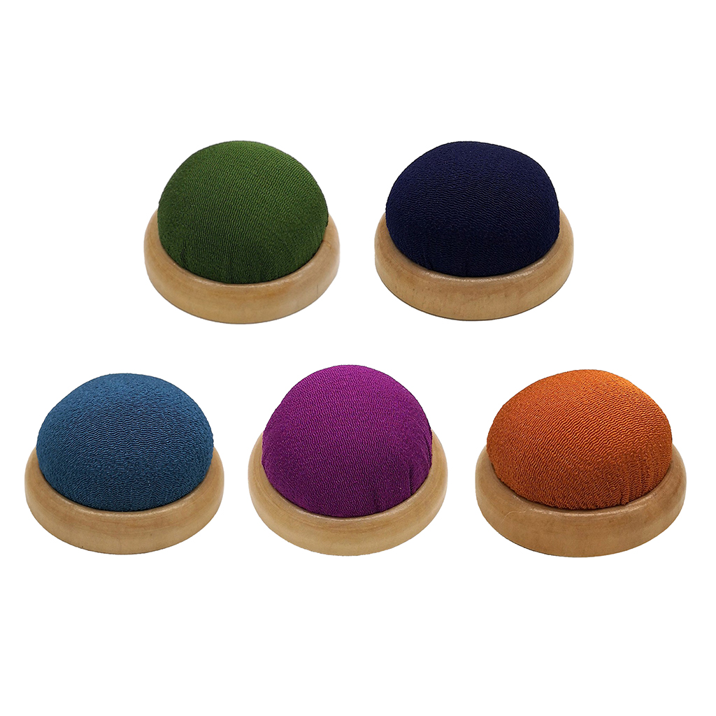 Sewing Pin Cushion - Wooden Base Pin Cushion Pincushion Insertion
