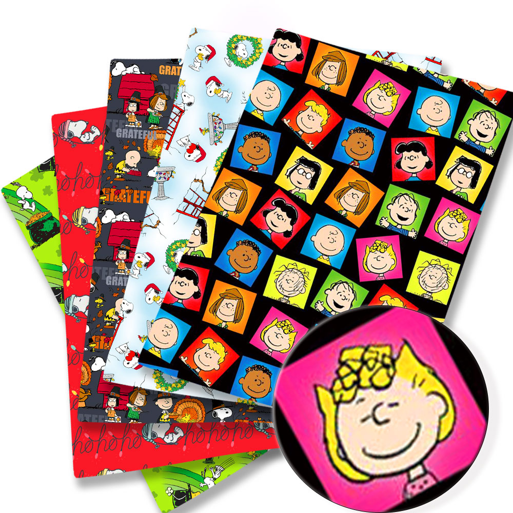 Sewing And Textile - TAKARA TOMY Snoopy fabric140x50CM Cartoon printed