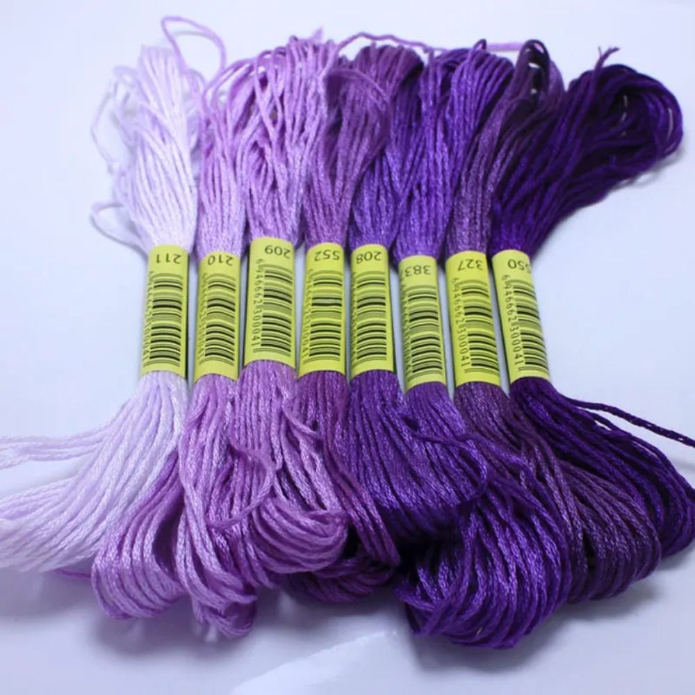 Embroidery Floss Thread - Unique Cross Stitch Thread Craft Gradient