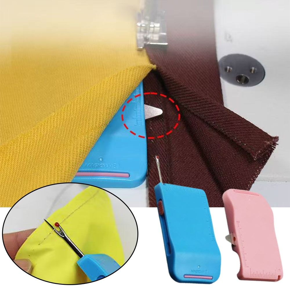 Seam Ripper Tool - Adjustable Magnetic Sewing Track Built-In Seam
