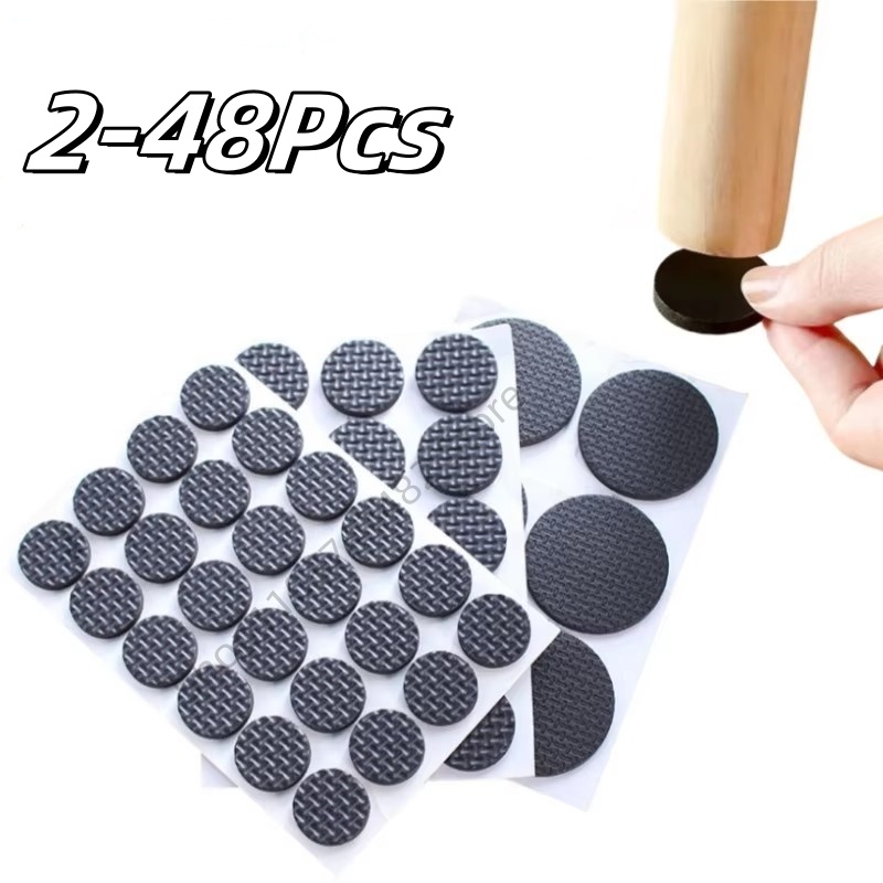 Cutting Mat Self Heal - 2-48Pc Self Adhesive Black Furniture Leg
