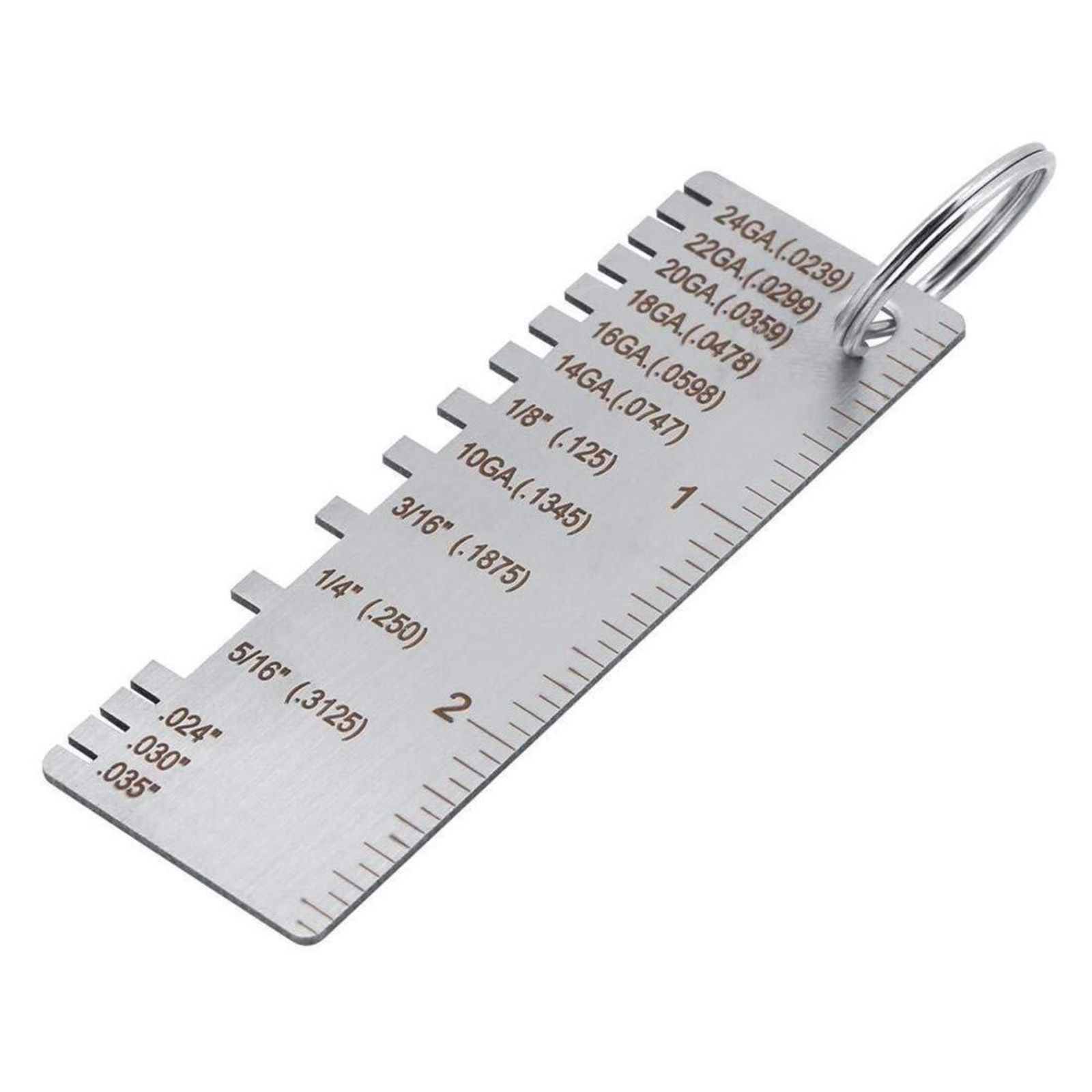 Seam Gauge Metal - Weld Inspection Gauge Measurement Markings Metal
