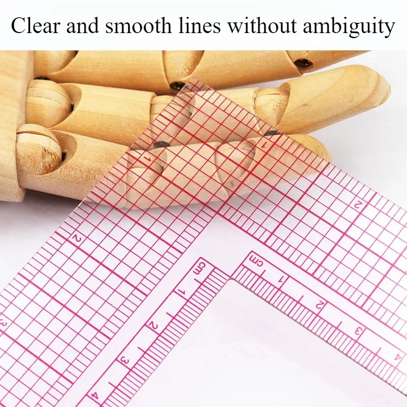 Sewing Technical Fabrics - ‌L-Shaped Quilting Ruler - Right-Angle Sewing