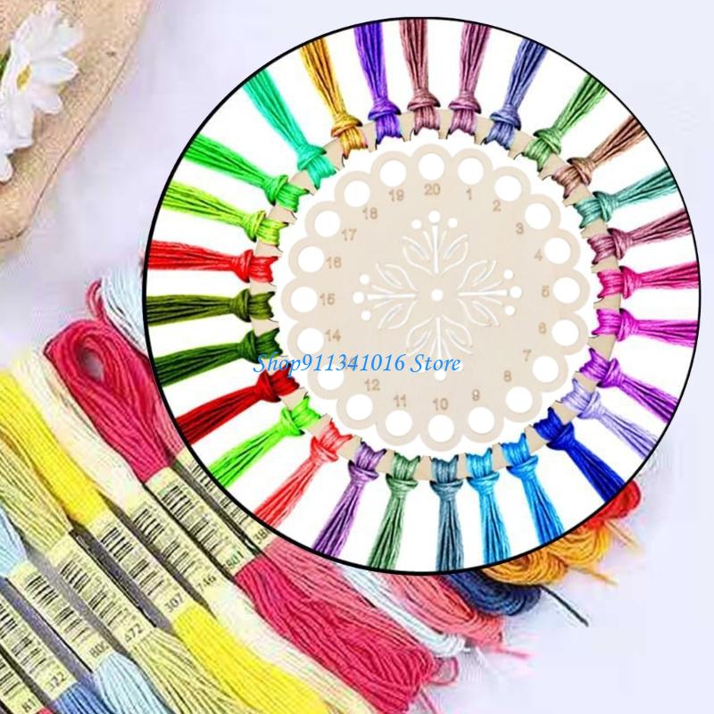 Embroidery Floss Thread - 4Pieces Embroidery Thread Organiser Numbered Floss