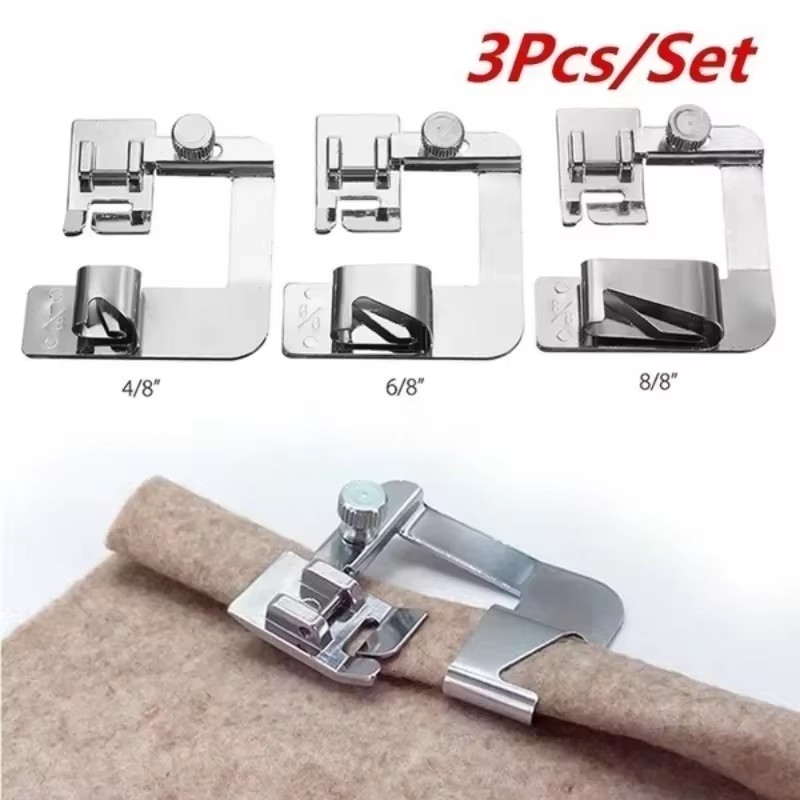Sewing Gauge Ruler - Sewing Hemming Set 1/3Pcs Wide Hem