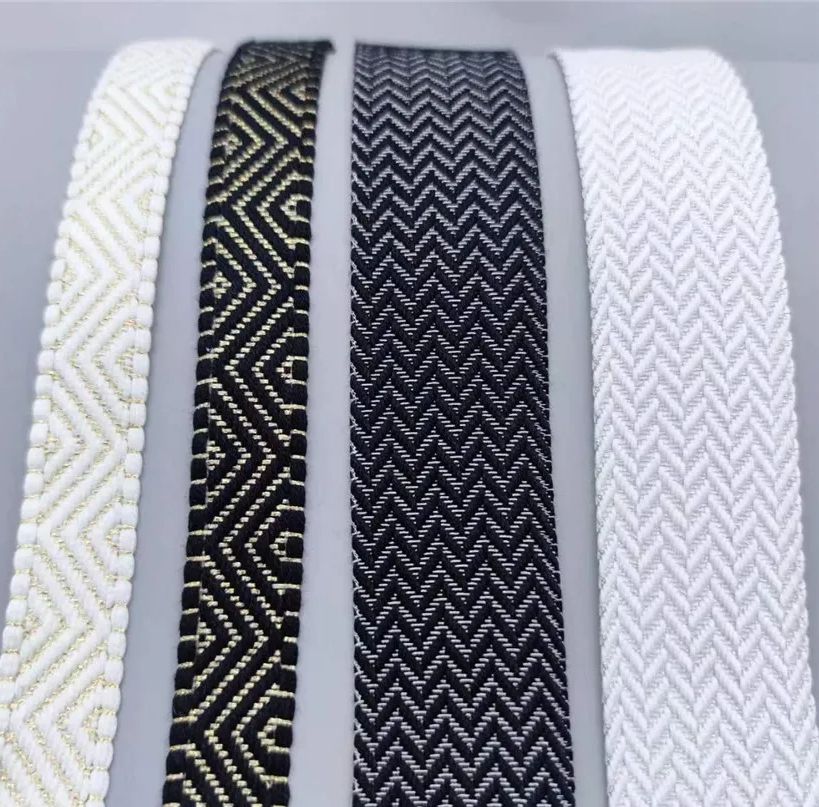 Sewing Thread In Textile - Soft Gold Thread Cotton Webbing Thin