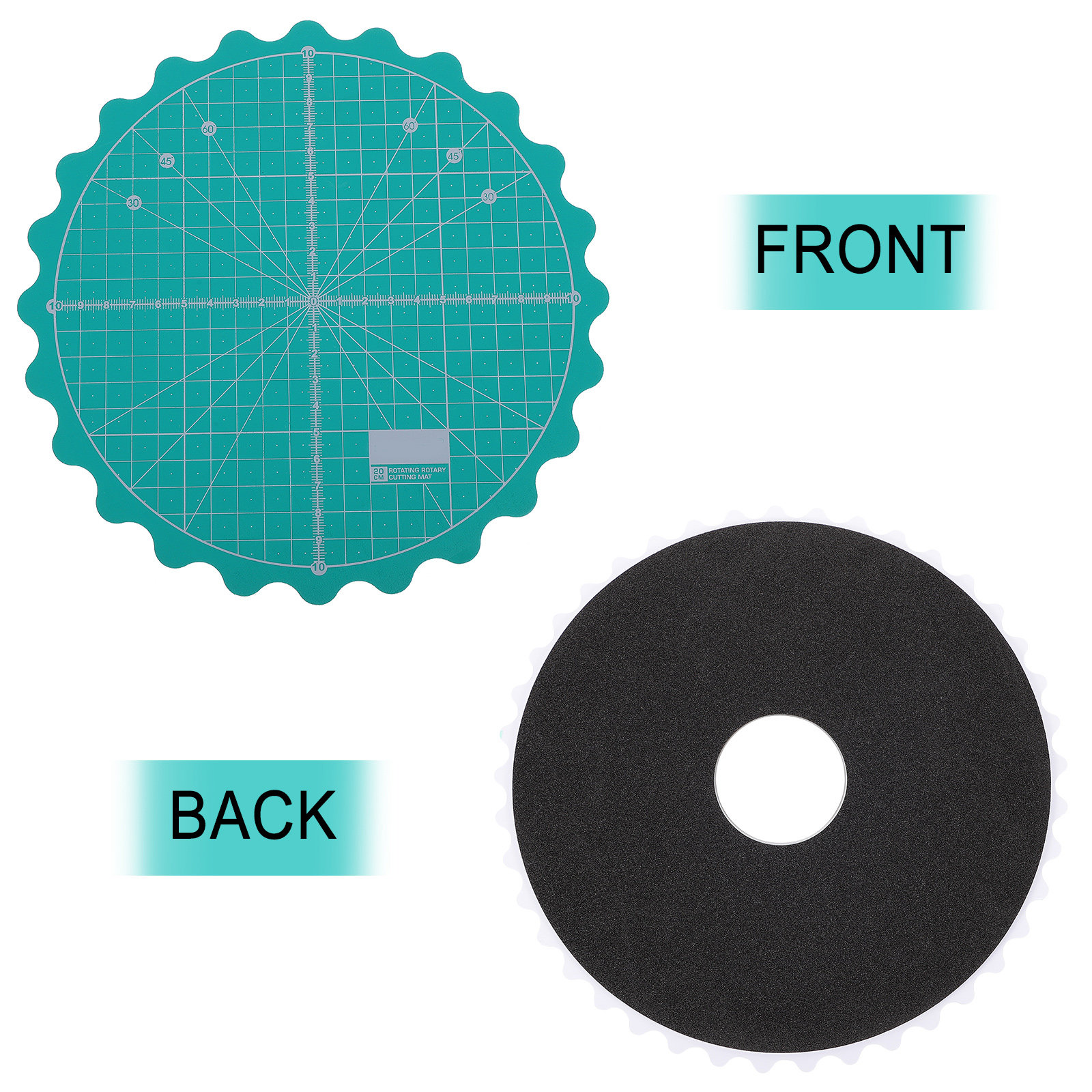 Cutting Mat Self Heal - Fabric Rotating Mat Self-Healing Round Rotary