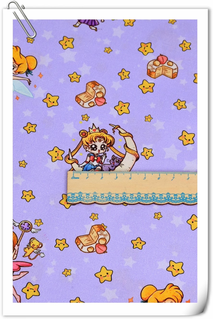 Sailor Moon Stars Cartoon Girl - Sewing And Textile review and price