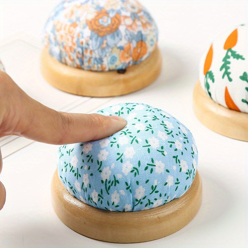 Charming Wood-Base Pin Cushion - Sewing Pin Cushion review and price