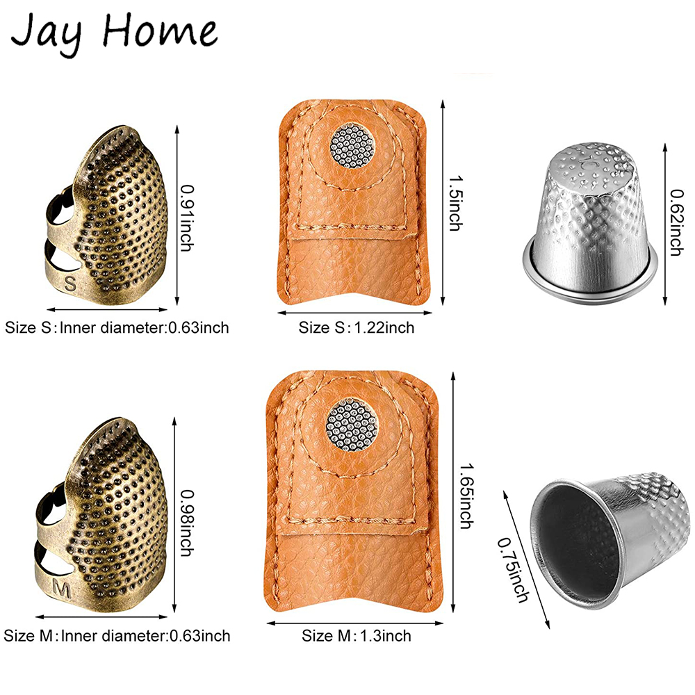 14Pcs Sewing Thimble Set Metal - Sewing Thimble Metal review and price