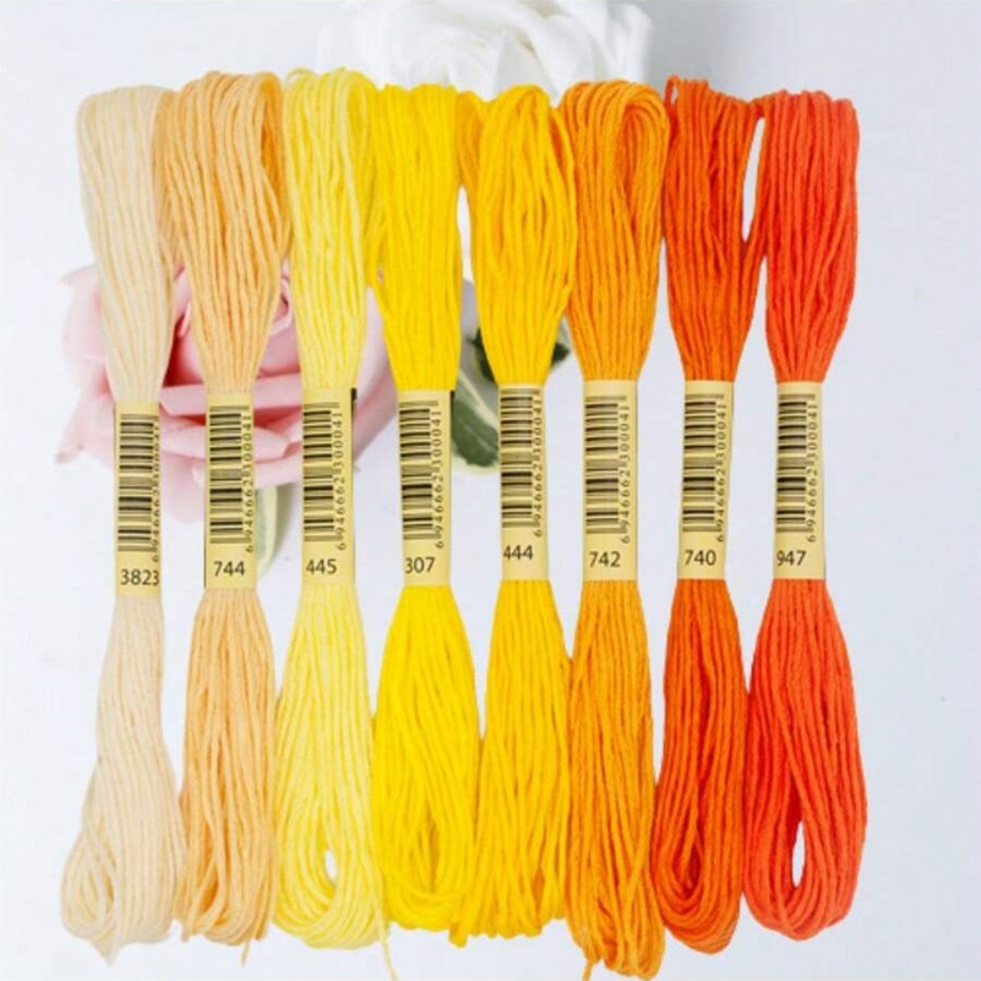 8Pcs/lot Cross Stitch Cotton E - Embroidery Floss Thread review and price