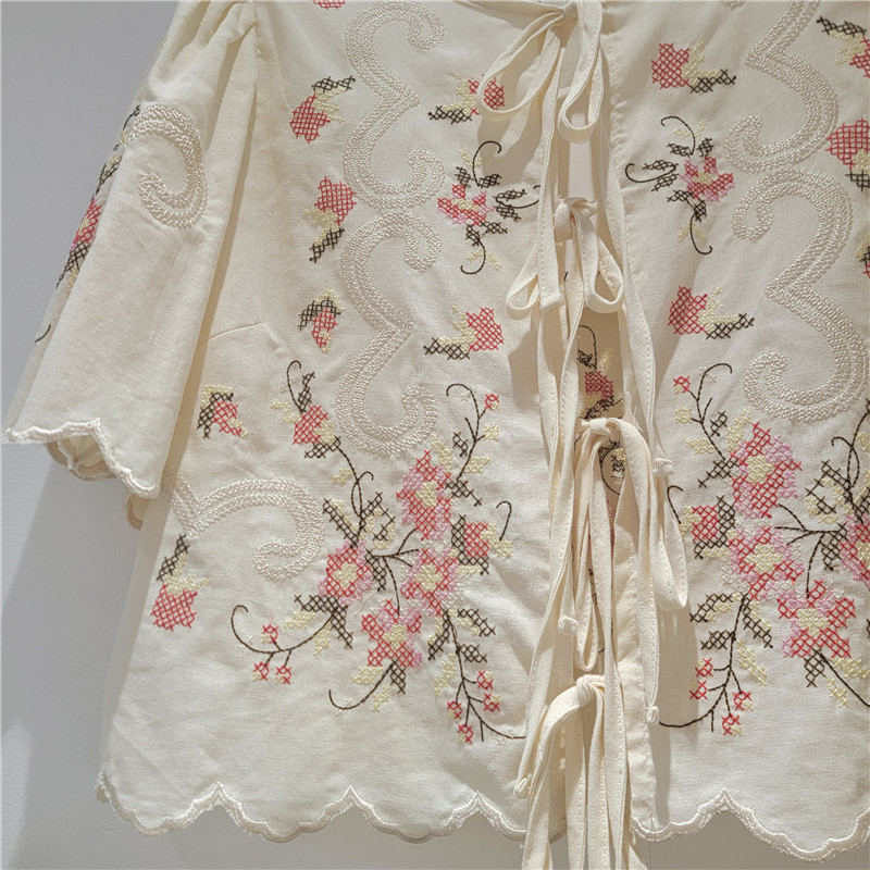 Clothland Women Summer Embroid - Sewing V review and price