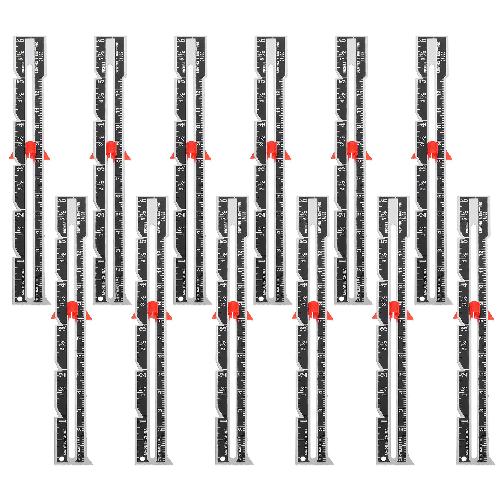 12Pcs Metal Seam Gauges Slidin - Seam Gauge Metal review and price