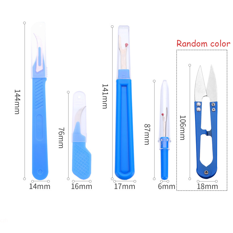 5Pcs Blue Sewing Ripper Kit wi - Sewing Kit review and price