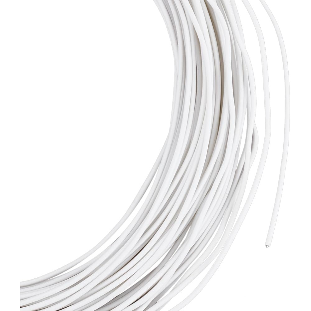 30m White Millinery Wire 2mm D - Sewing Kit review and price