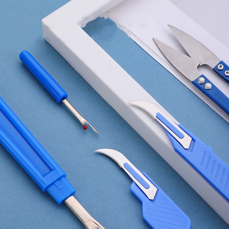 5 Pieces Of Blue Sewing Tear M - Sewing Kit review and price