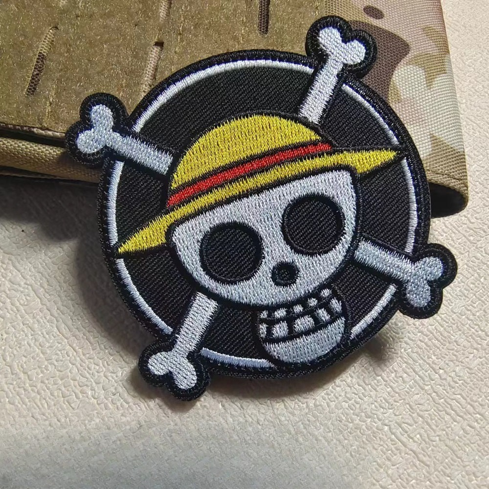 One Piece Badg Cartoon sleeve  - Velcro Sew On review and price