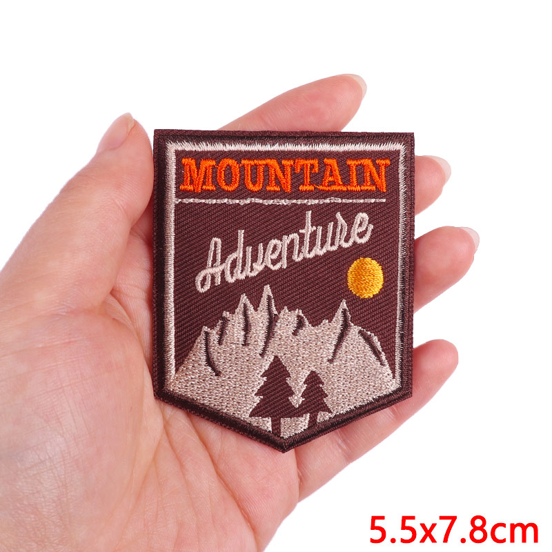 Mountain Camping Adventure Emb - Velcro Sew On review and price