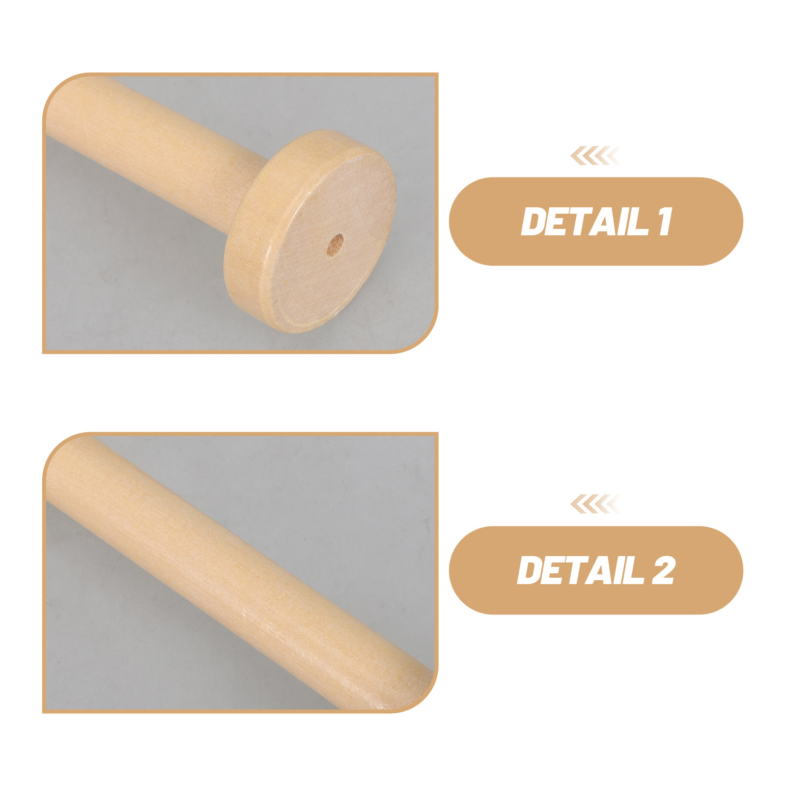 5Pcs Wooden Spools Natural Vin - Sewing And Textile review and price