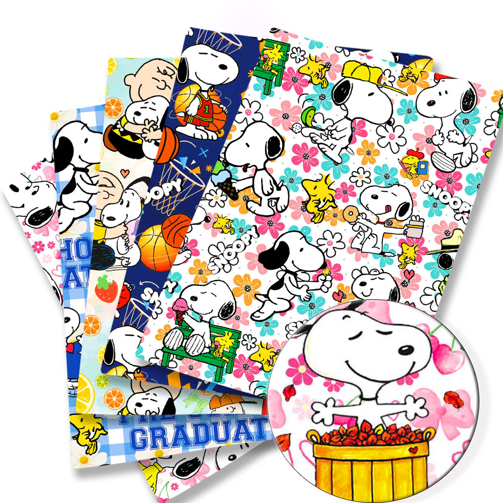 TAKARA TOMY Snoopy fabric140x5 - Sewing And Textile review and price