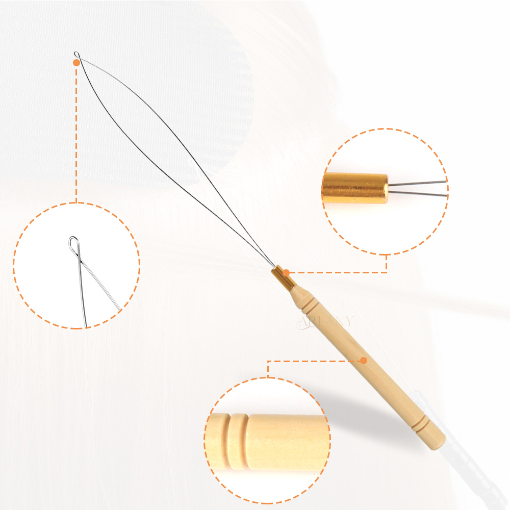 ARLANY Wooden Handle Hair Loop - Needle Threader Tool review and price