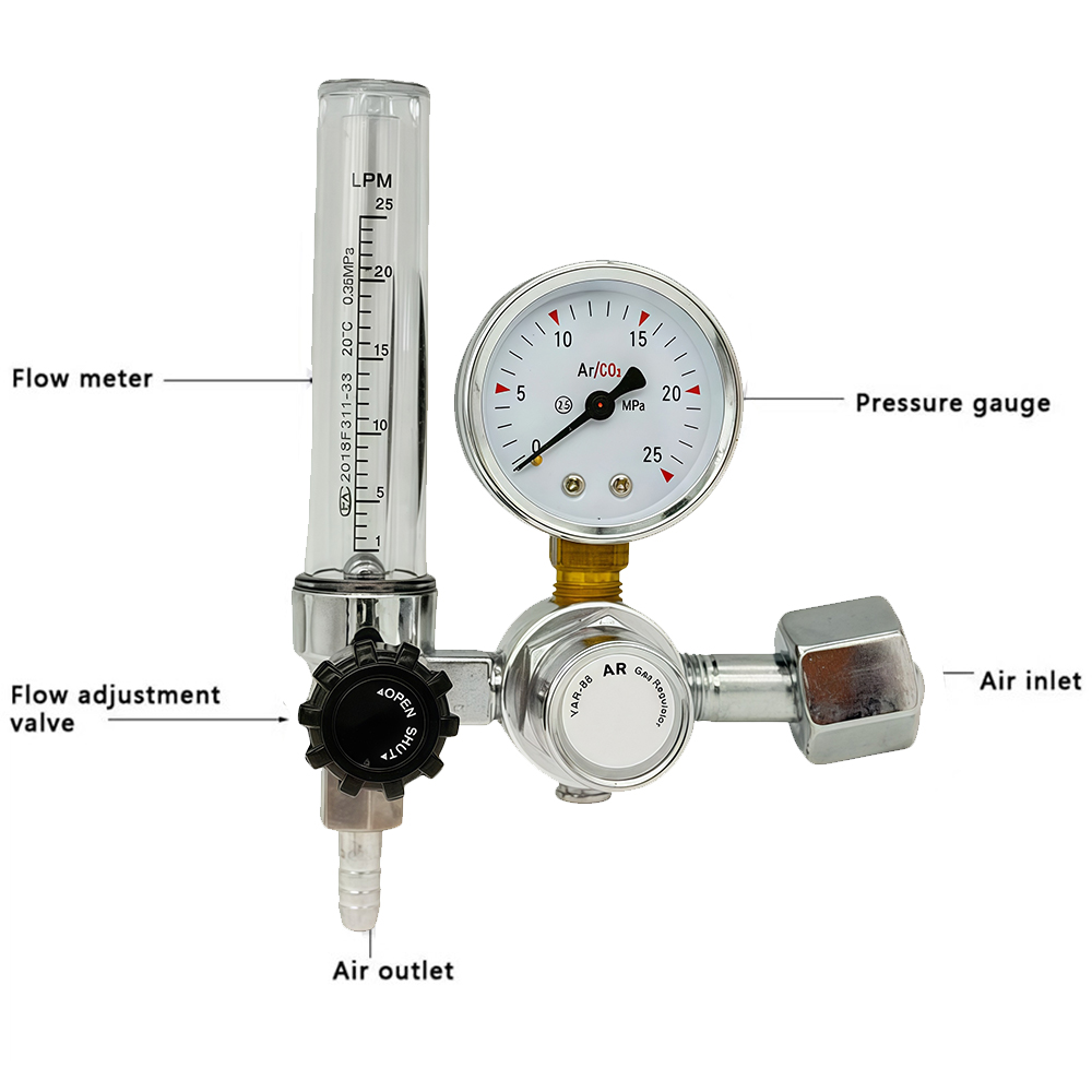 2025 NEW 0-25Mpa Argon Regulat - Seam Gauge Metal review and price