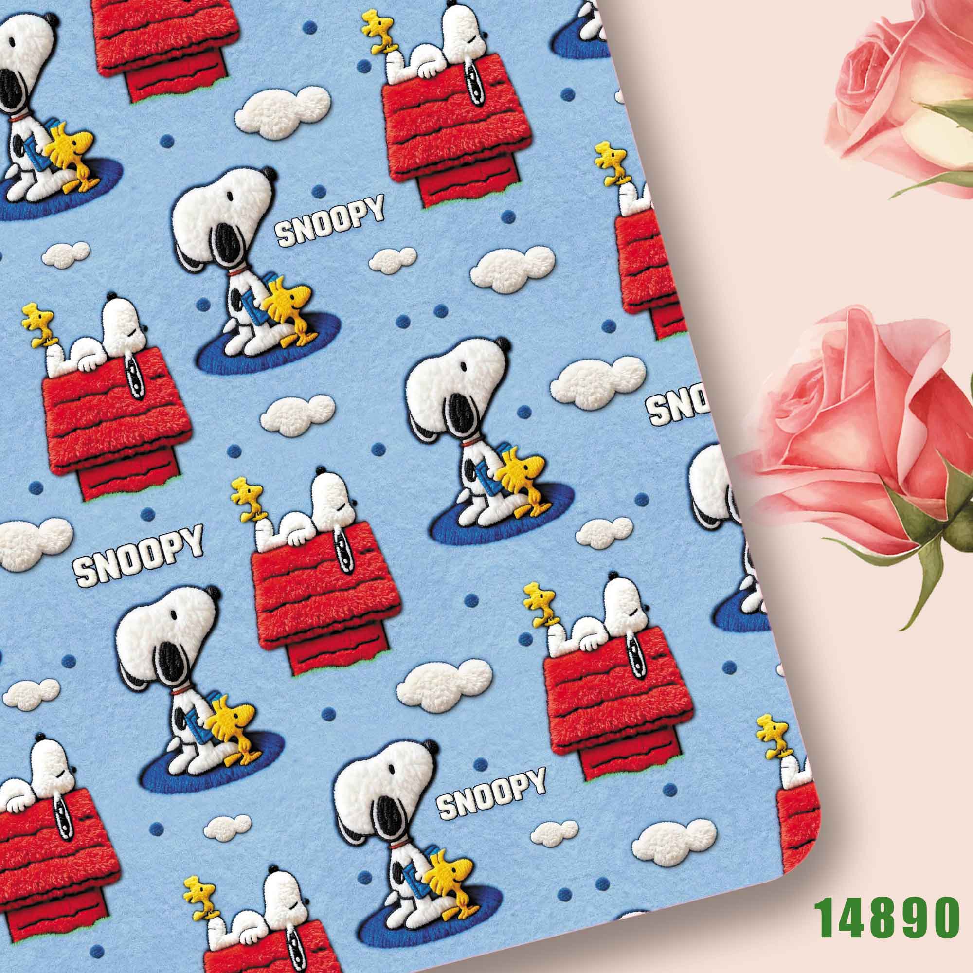 TAKARA TOMY Snoopy fabric140CM - Sewing And Textile review and price