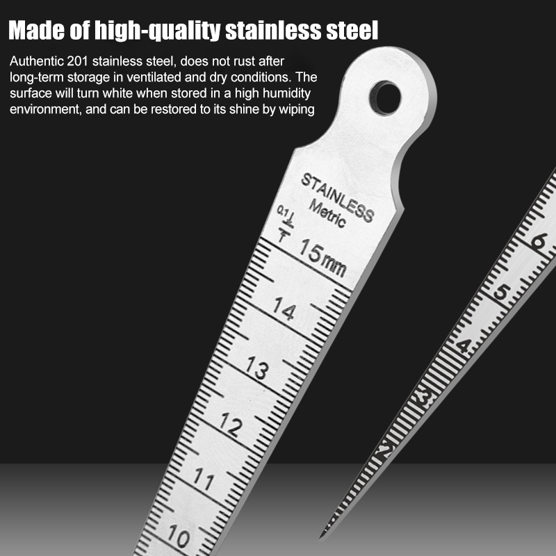 1-15mm Stainless Steel Taper G - Seam Gauge Metal review and price