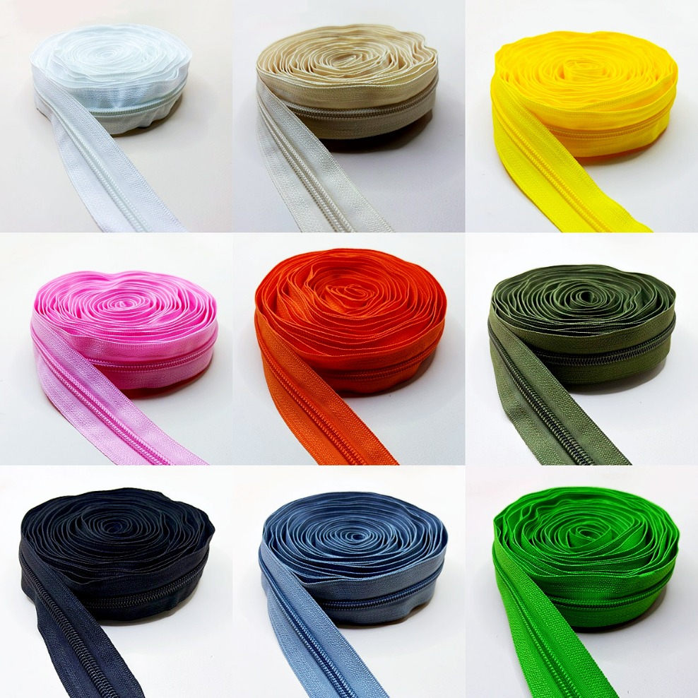 5/10/50M 5# Nylon Zipper Tape  - Textile Sewing Factory review and price