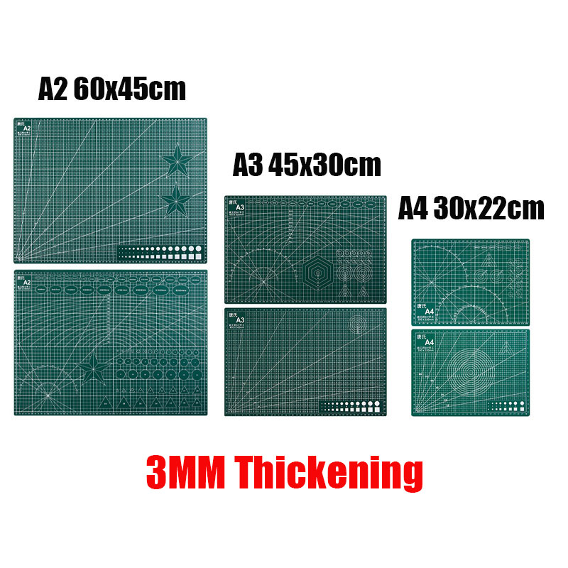 A2 A3 A4 PVC Cutting Mat Pad D - Cutting Mat Self Heal review and price