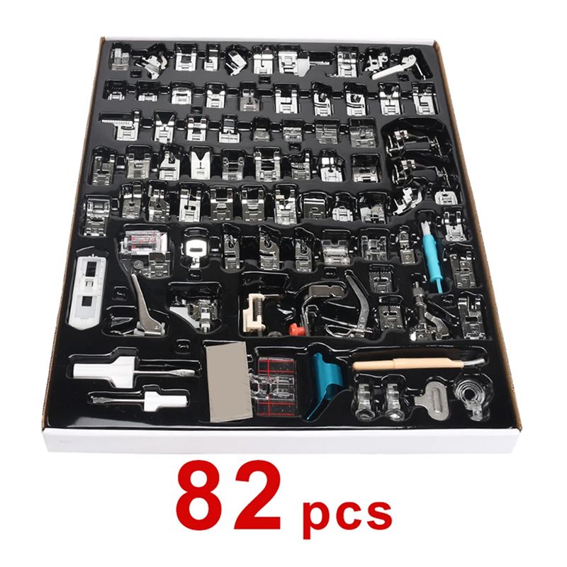 Stock Quantity 82PCS Sewing Ma - Zipper Foot Presser review and price