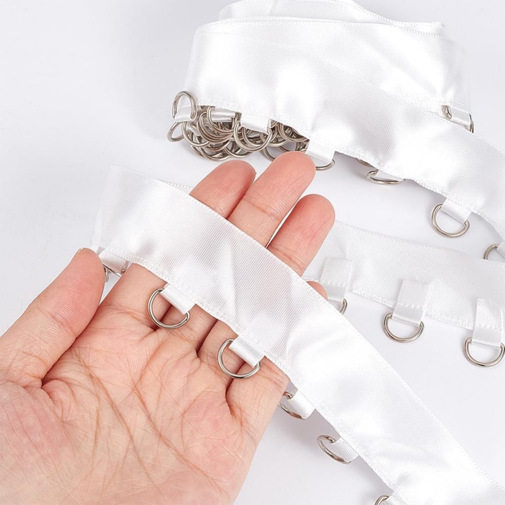 4 Yards White Grommet Trim wit - Sewing Kit review and price