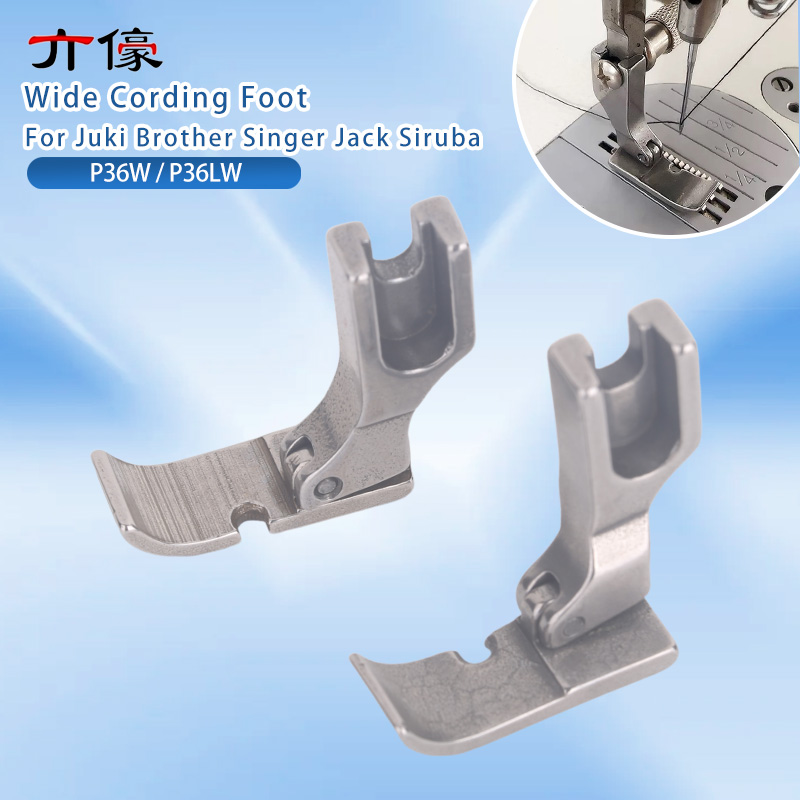 P36W P36LW Wide Cording Foot Z - Zipper Foot Presser review and price
