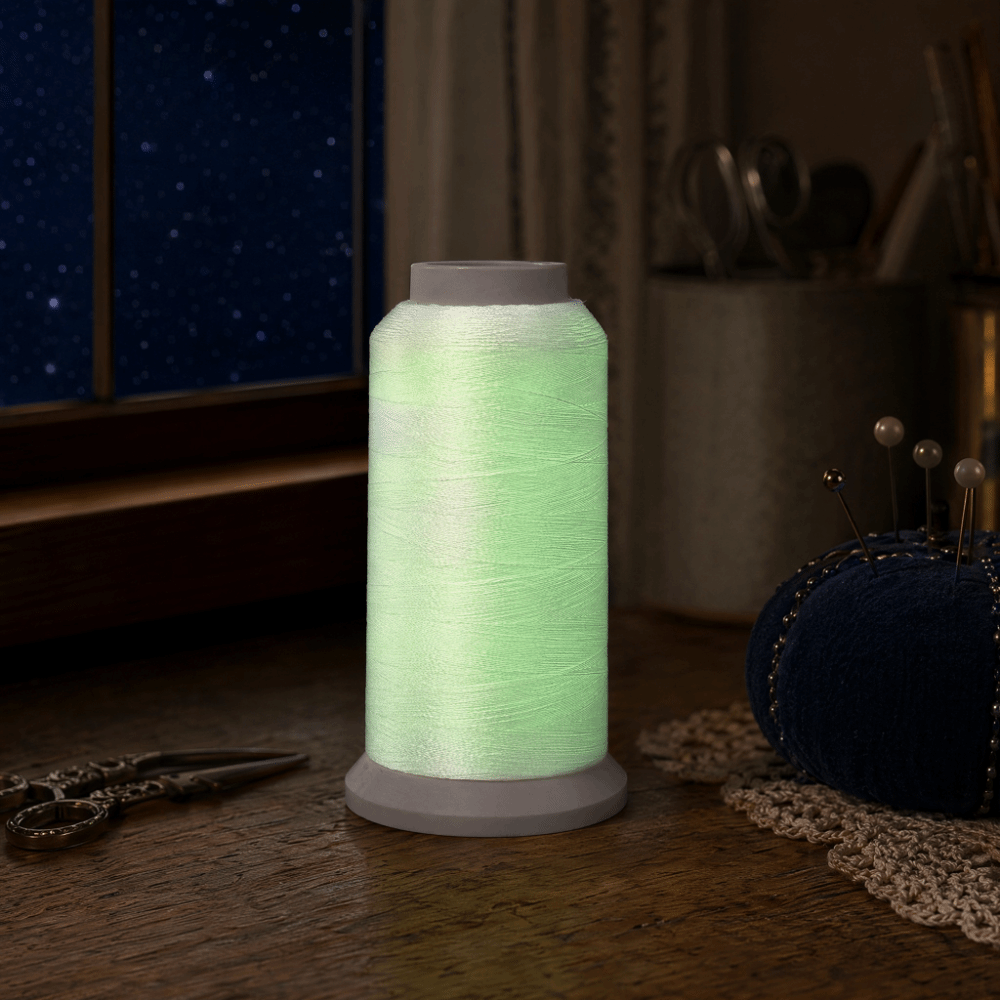 3000 Yards Length Glow In The  - Sewing Thread In Textile review and price