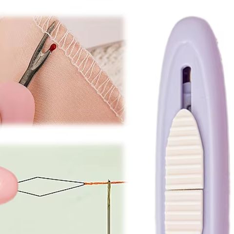 2 In 1 Needle Threader Seam Ri - Seam Ripper Tool review and price