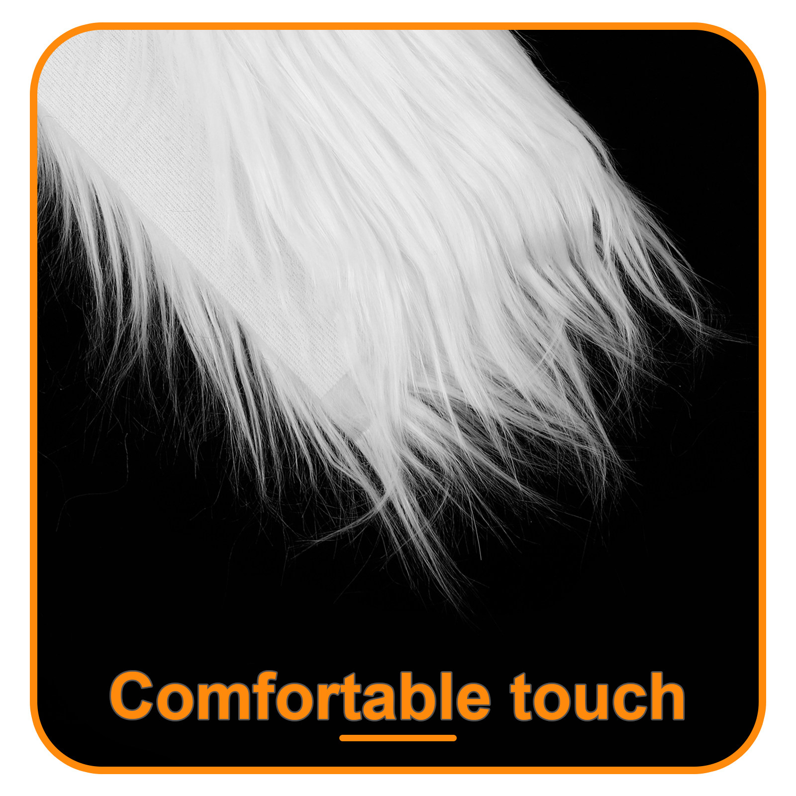 2Pcs Square Long Hair Faux Fab - Sewing And Textile review and price