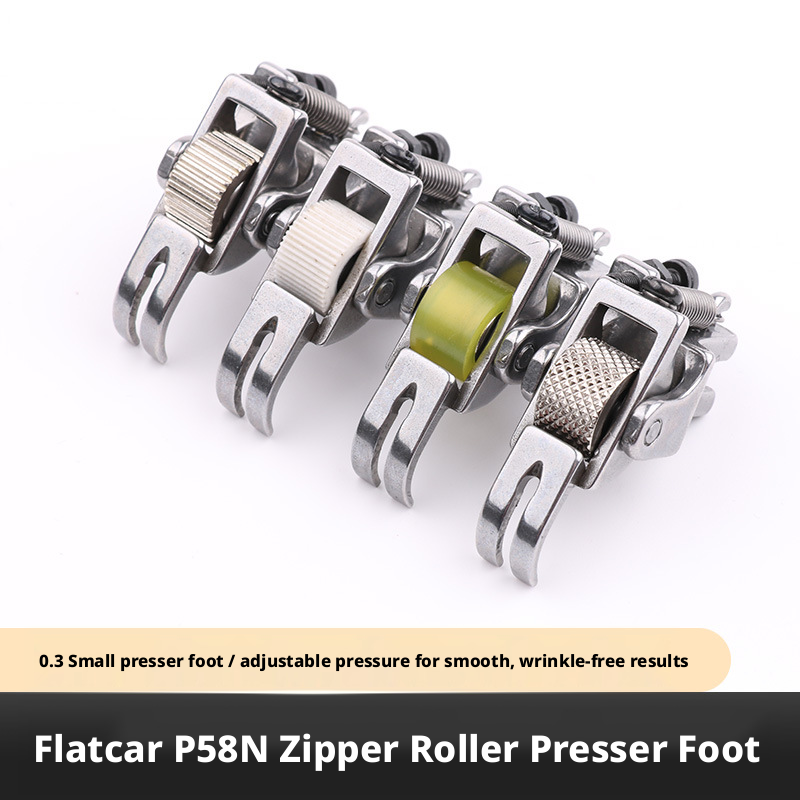 P58N Narrow Roller Zipper Pres - Zipper Foot Presser review and price