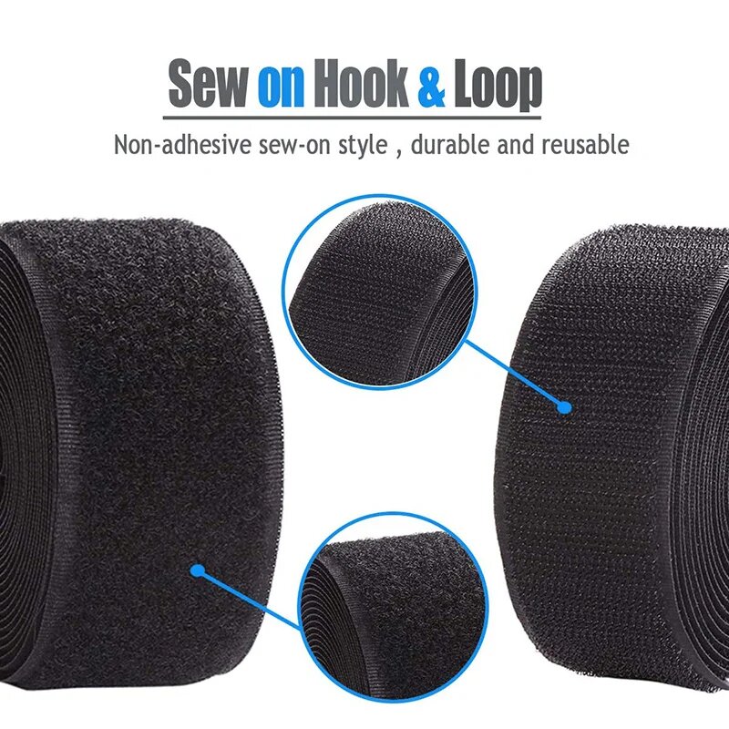 Non-Adhesive Hook and Loop Tap - Velcro Sew On review and price