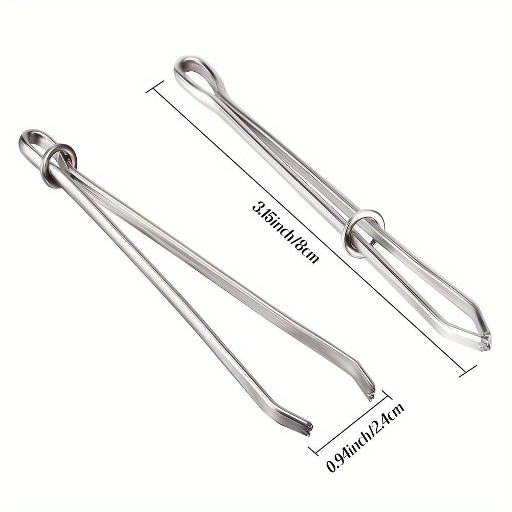 2pcs Elastic Belt Threader, Se - Sewing Thimble Metal review and price
