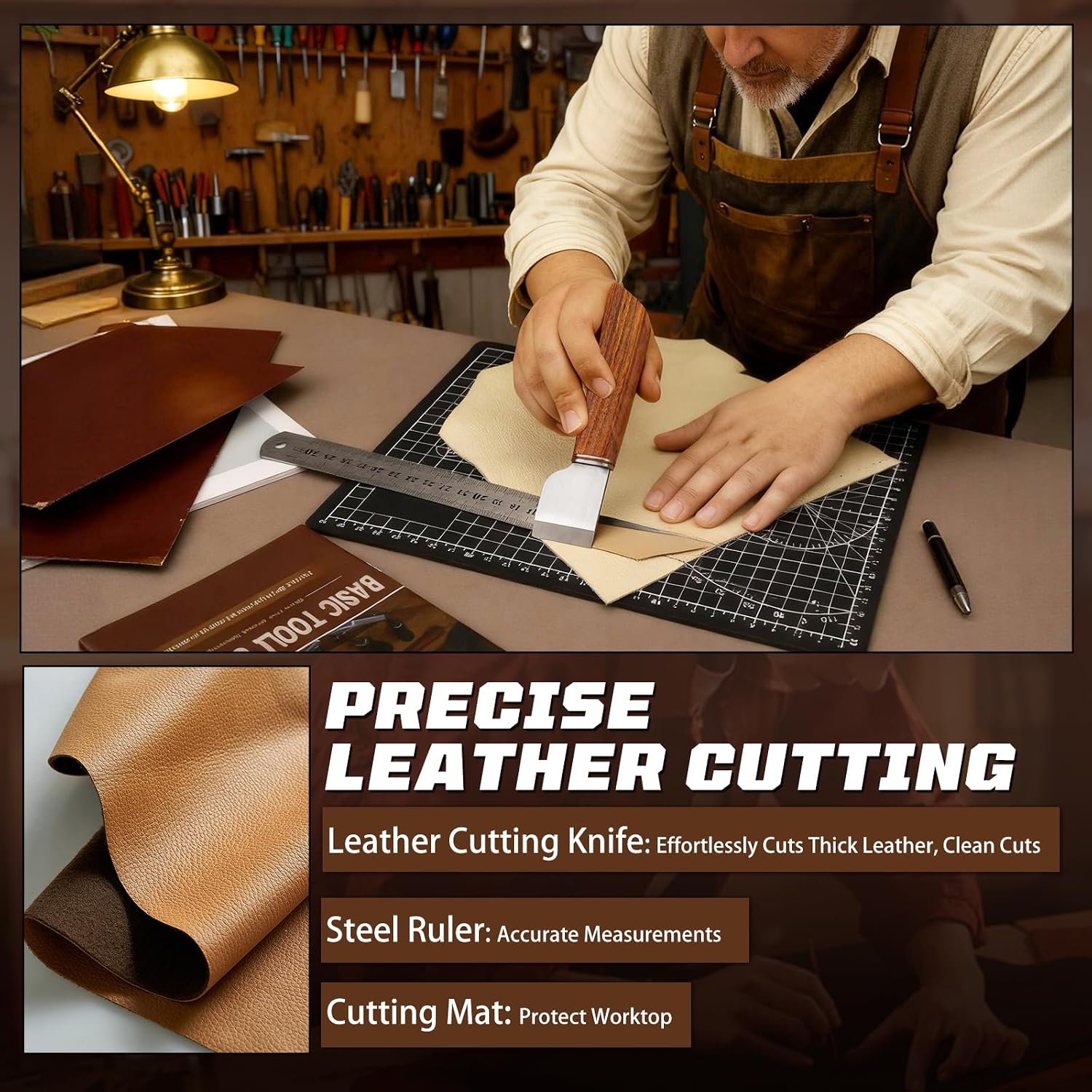 Leather Working Kit, Leather W - Sewing Kit review and price