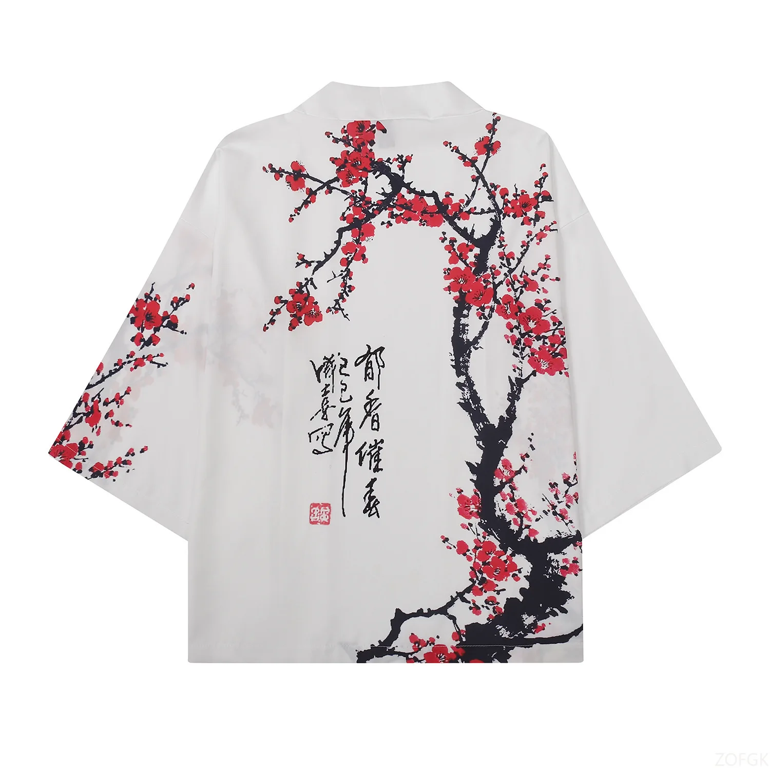 Summer Women Flower Print Kimo - Sewing V review and price