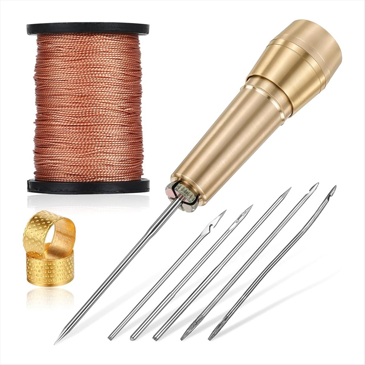 9pcs Leather Sewing Awl Kit wi - Sewing Kit review and price