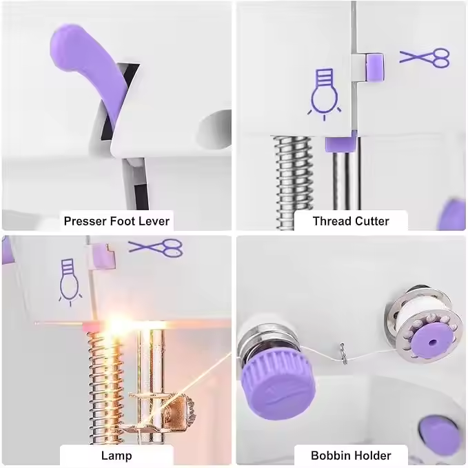 Mini Electric Domestic Home Us - Textile Sewing Factory review and price