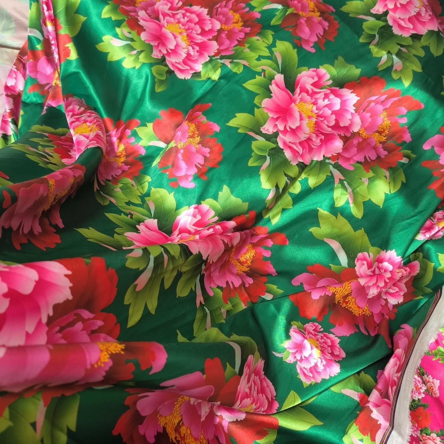 Satin Fabric Cloth without Ove - Sewing And Textile review and price