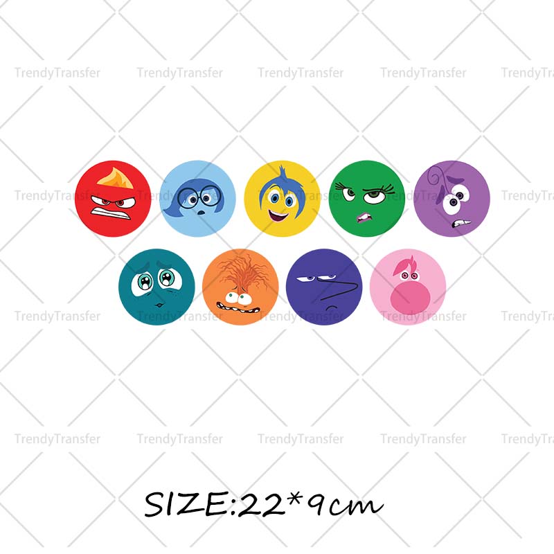 Inside Out Iron on Decals for  - Velcro Sew On review and price
