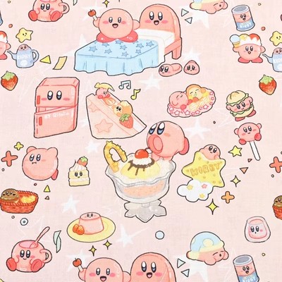 Cartoon Kirby 100 Cotton Fabri - Sewing And Textile review and price