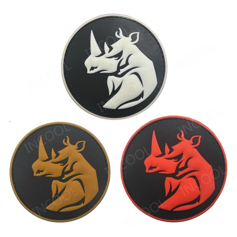 Rhino Head PVC Patch Tactical  - Velcro Sew On review and price