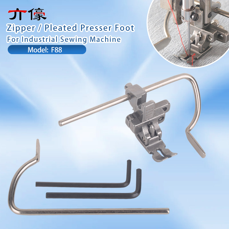 F88 6-in-1 Multifunctional Adj - Zipper Foot Presser review and price