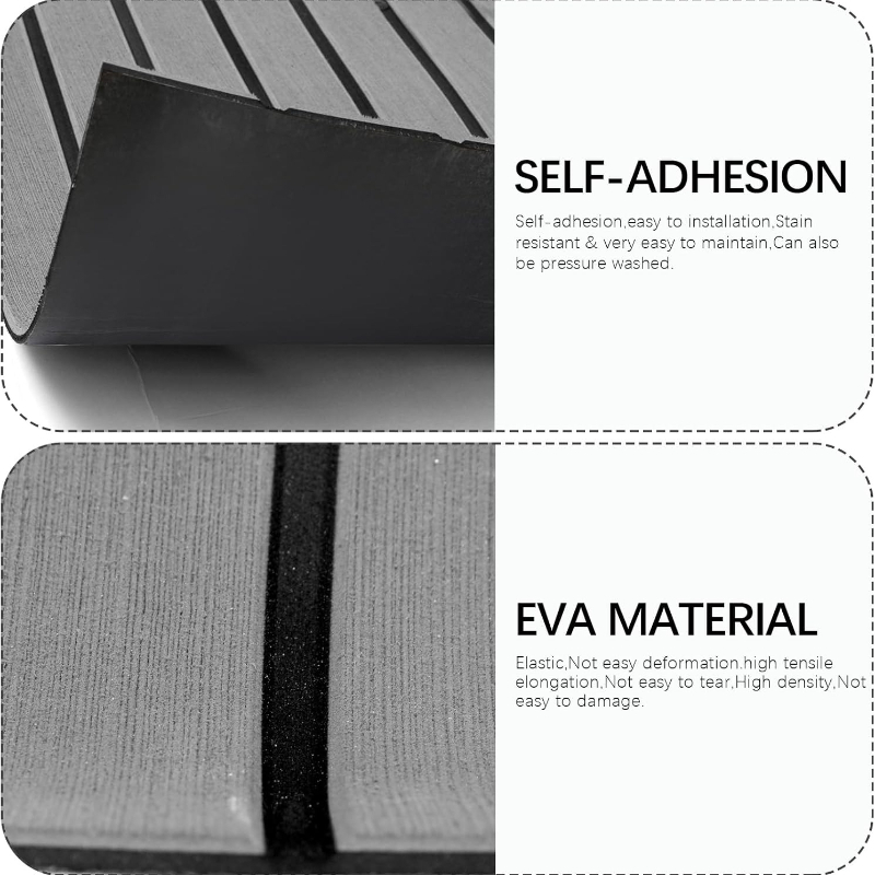Faux Teak EVA Foam Boat Floori - Cutting Mat Self Heal review and price